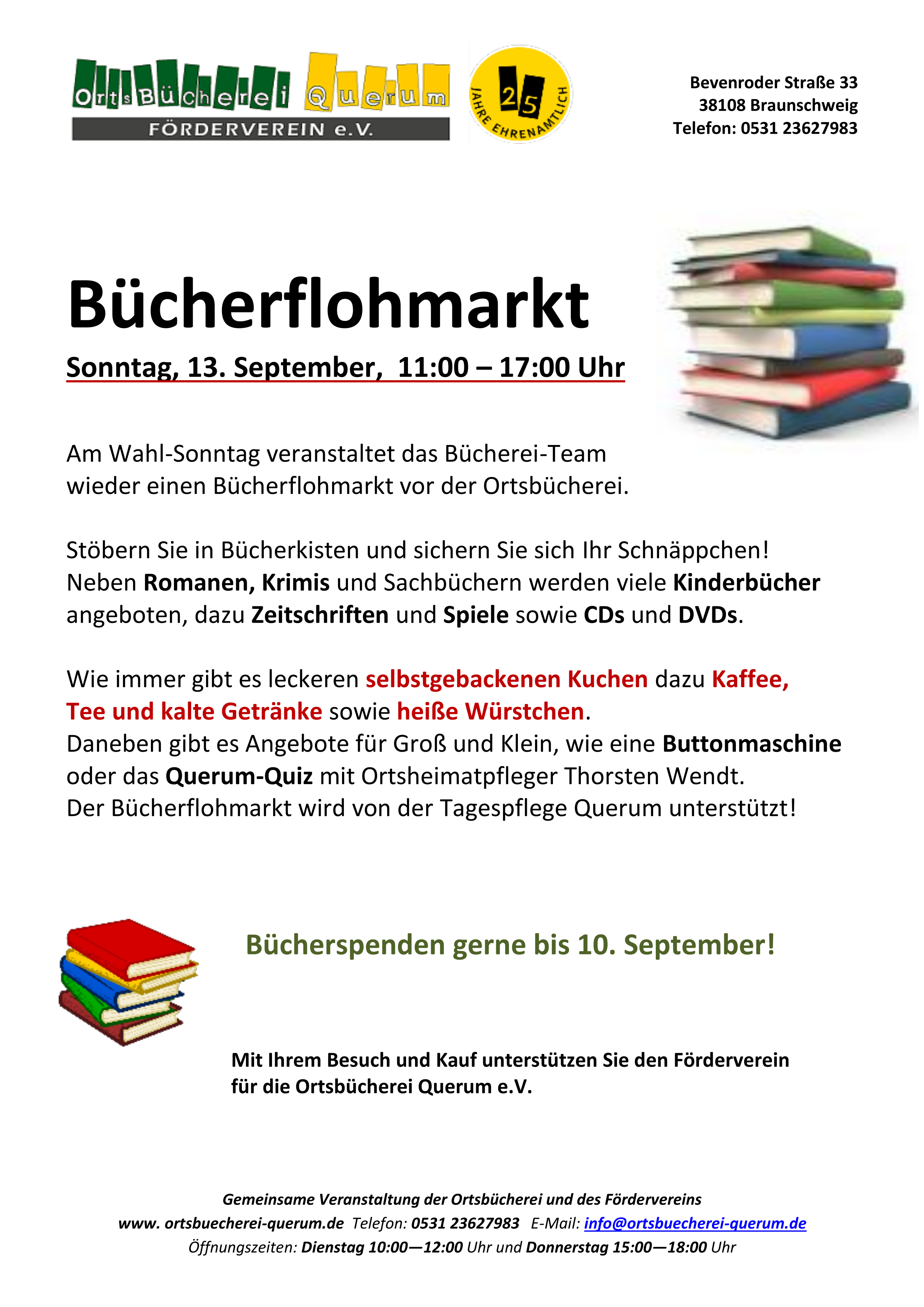 Bücherflohmarkt